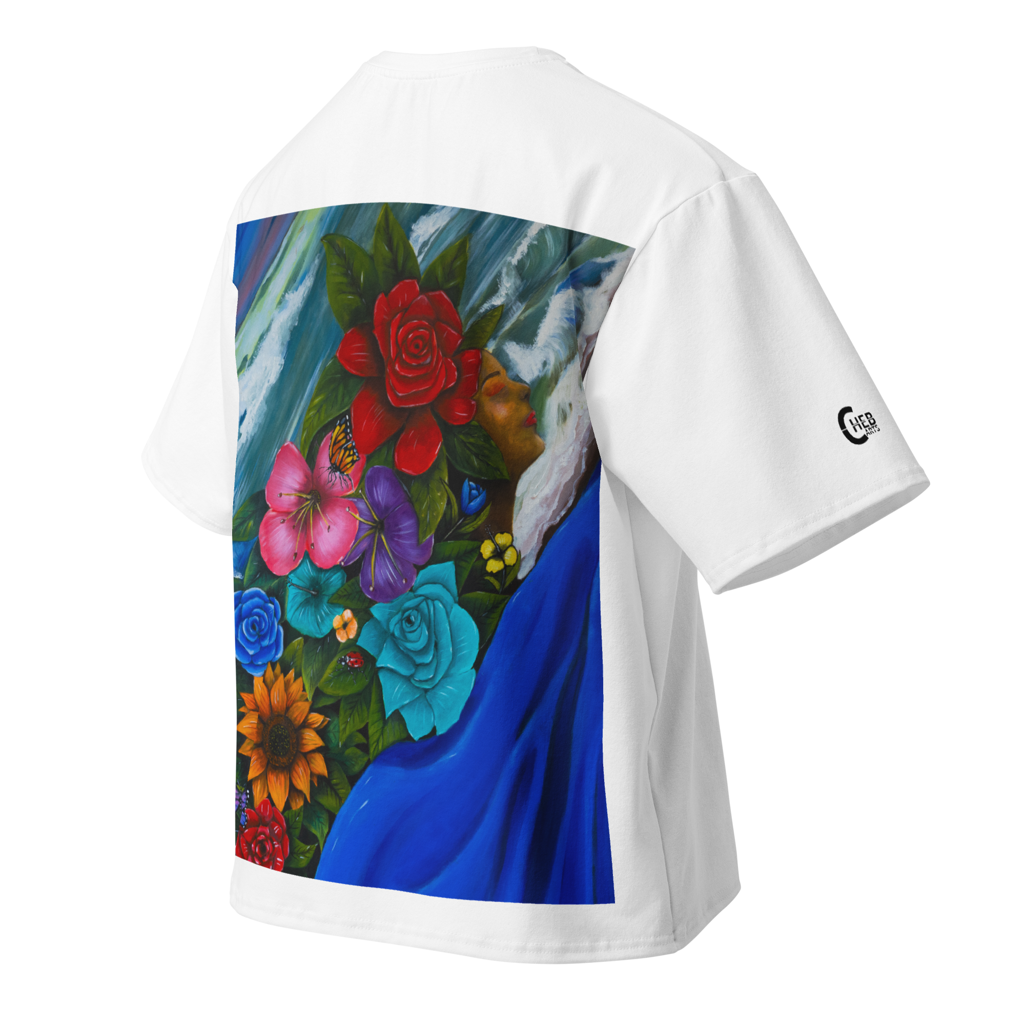 Stillness-Wearable Canvas oversized Tee - Image 2